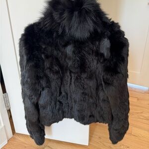 Cozy Black Fur Jacket